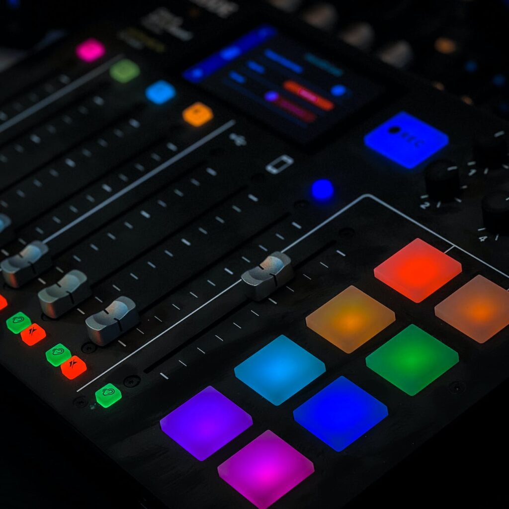 close up photo of colorful mixer